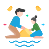 Romantic honeymoon getaway