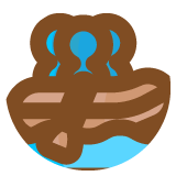 Pedal boating on calm waters