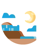 Weekend water retreat for short vacations